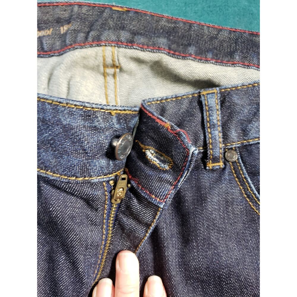 Talbots Jeans Size 18 W Womens Blue Stretch Pants Denim Ladies Mid Rise Bootcut - Picture 5 of 12